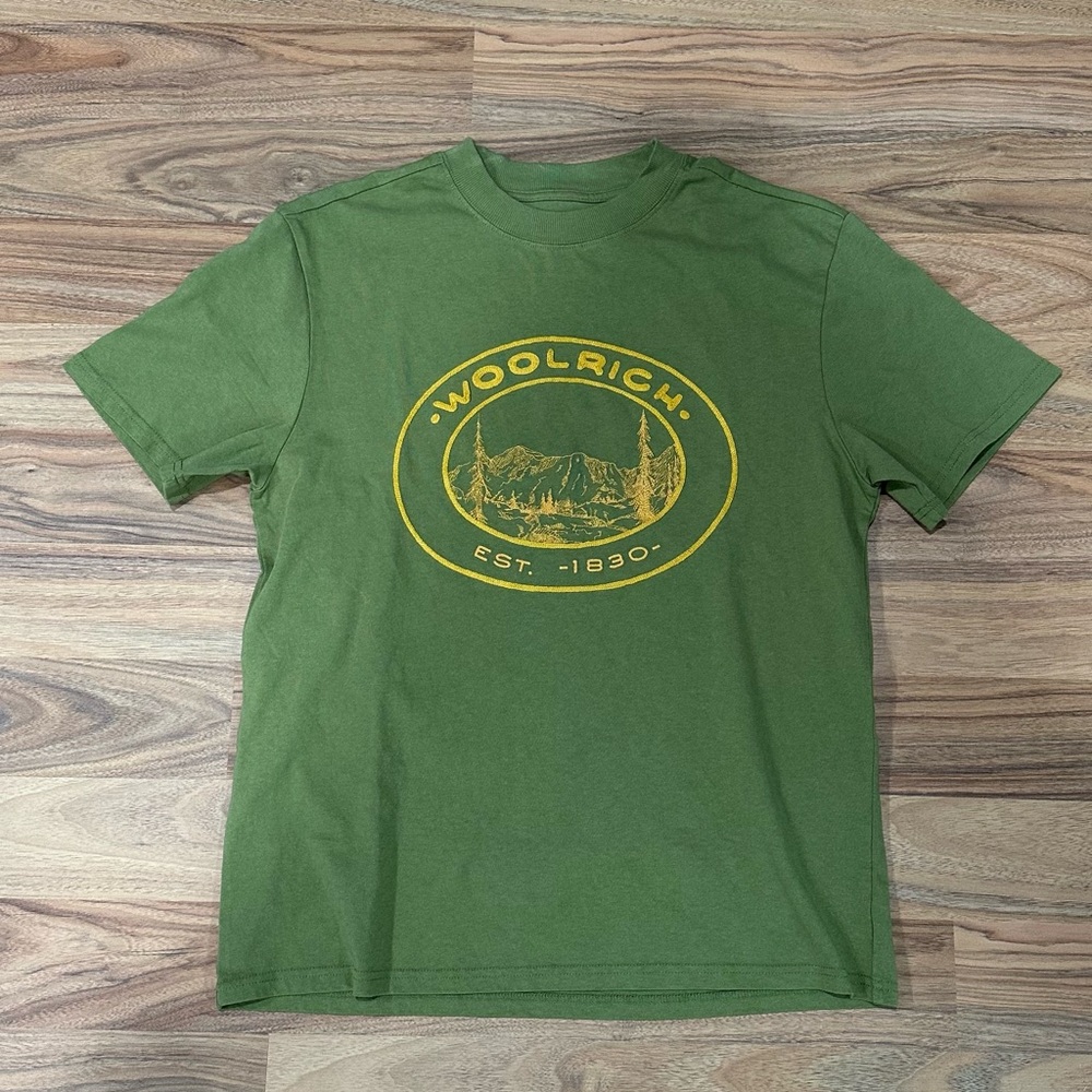 Woolrich Cotton Graphic Tee Men’s Size M